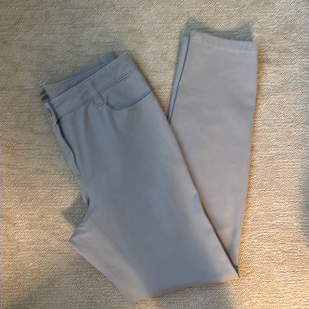 Basler Gray Straight Leg Jeans with Smooth Finish